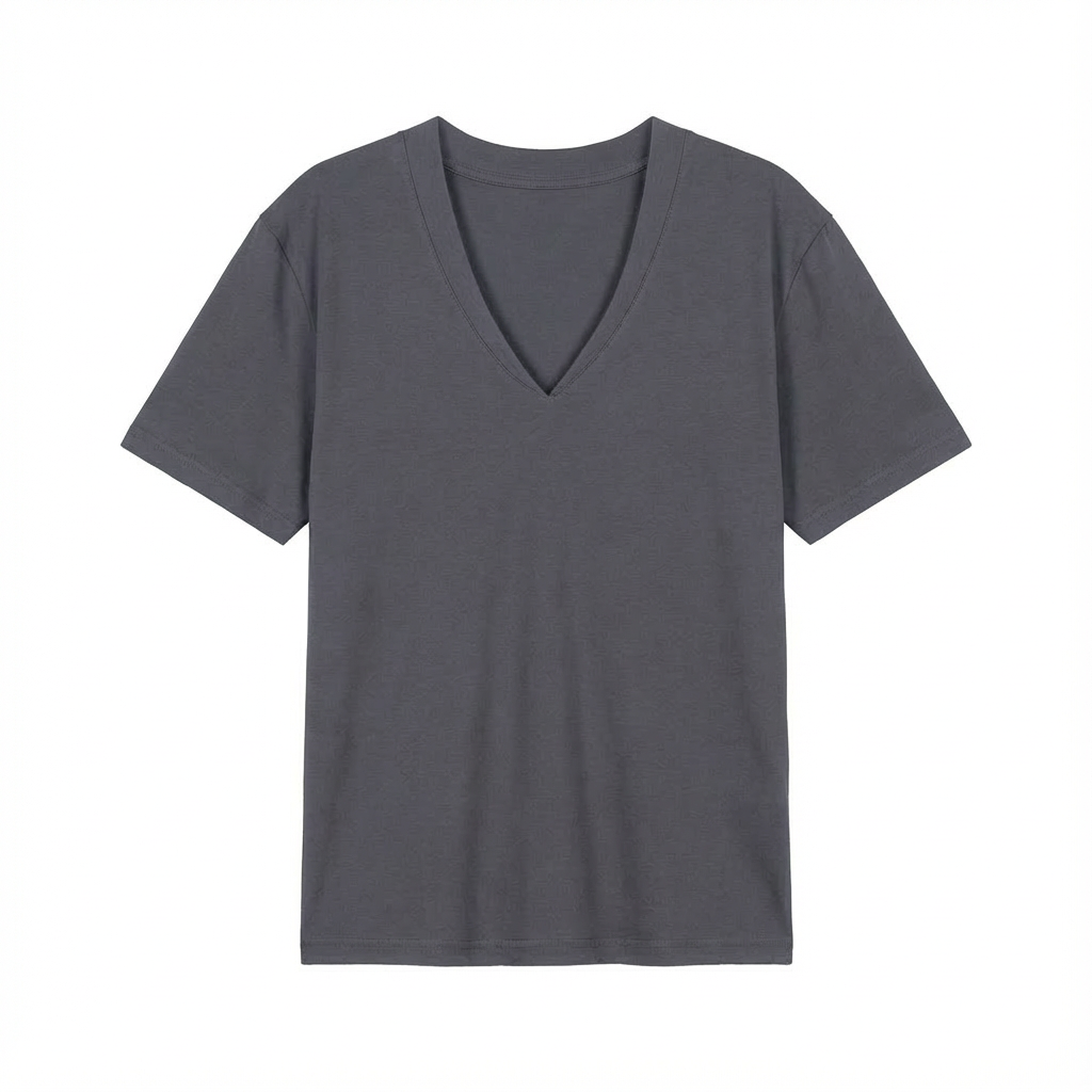 OVERSIZED T-SHIRT WITH A DELICATE WASHED GRAY EFFECT - FLORES packshot