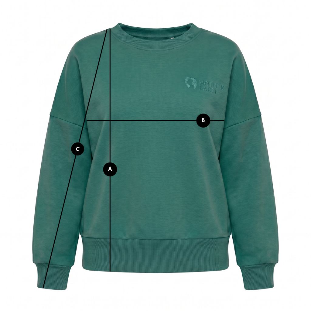 GREEN CREWNECK SWEATSHIRT - OZARK packshot