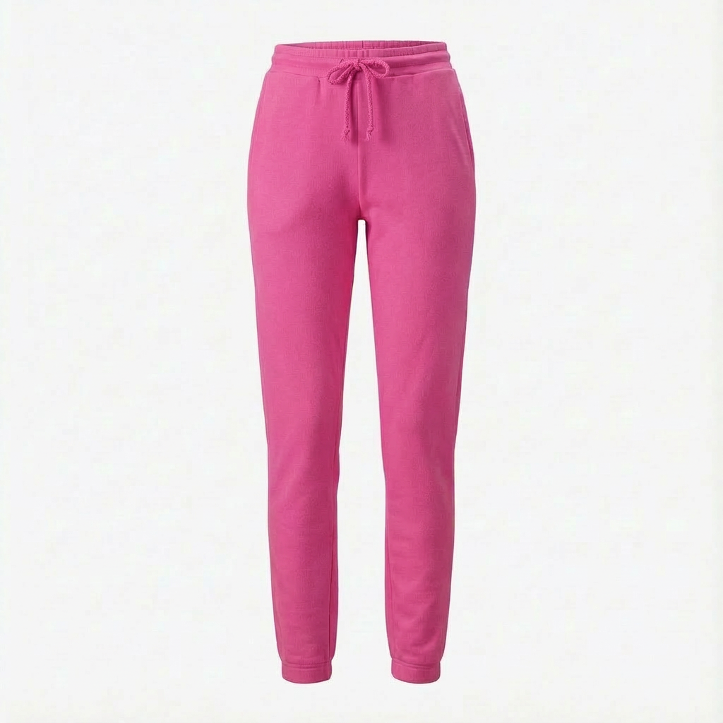 FITTED LONG PINK SWEATPANTS - ITAKA packshot