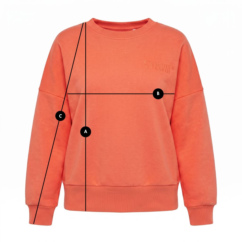 ORANGE CREWNECK SWEATSHIRT - OZARK packshot