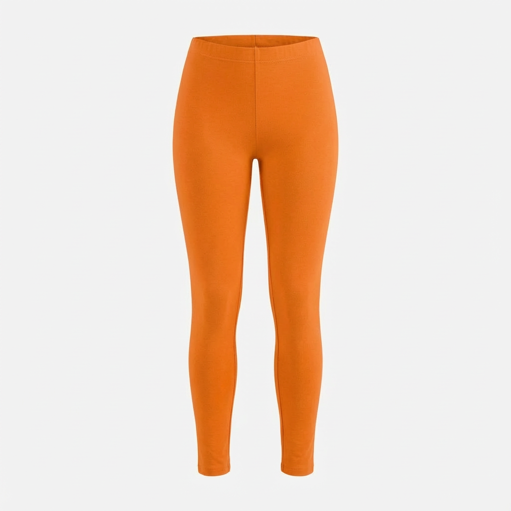 ORANGE COTTON LEGGINGS - LUIZIANA packshot