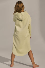 OVERSIZE SWEATSHIRT LIGHT BEIGE LIME - BELCHERA