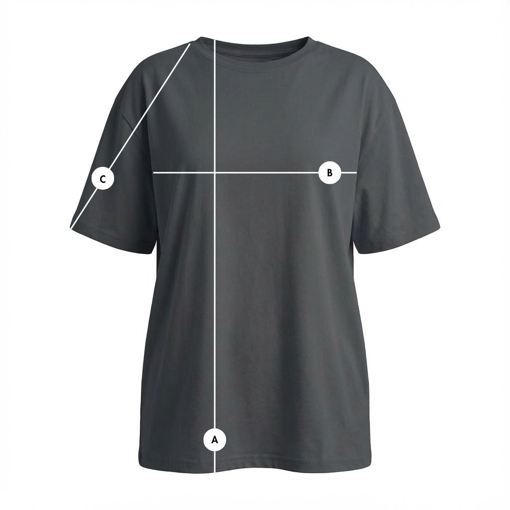 T-SHIRT OVERSIZE GRAFITOWY- HURON packshot