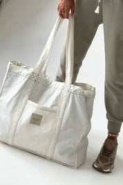 NAVY BLUE SHOPPER BAG - LIDO