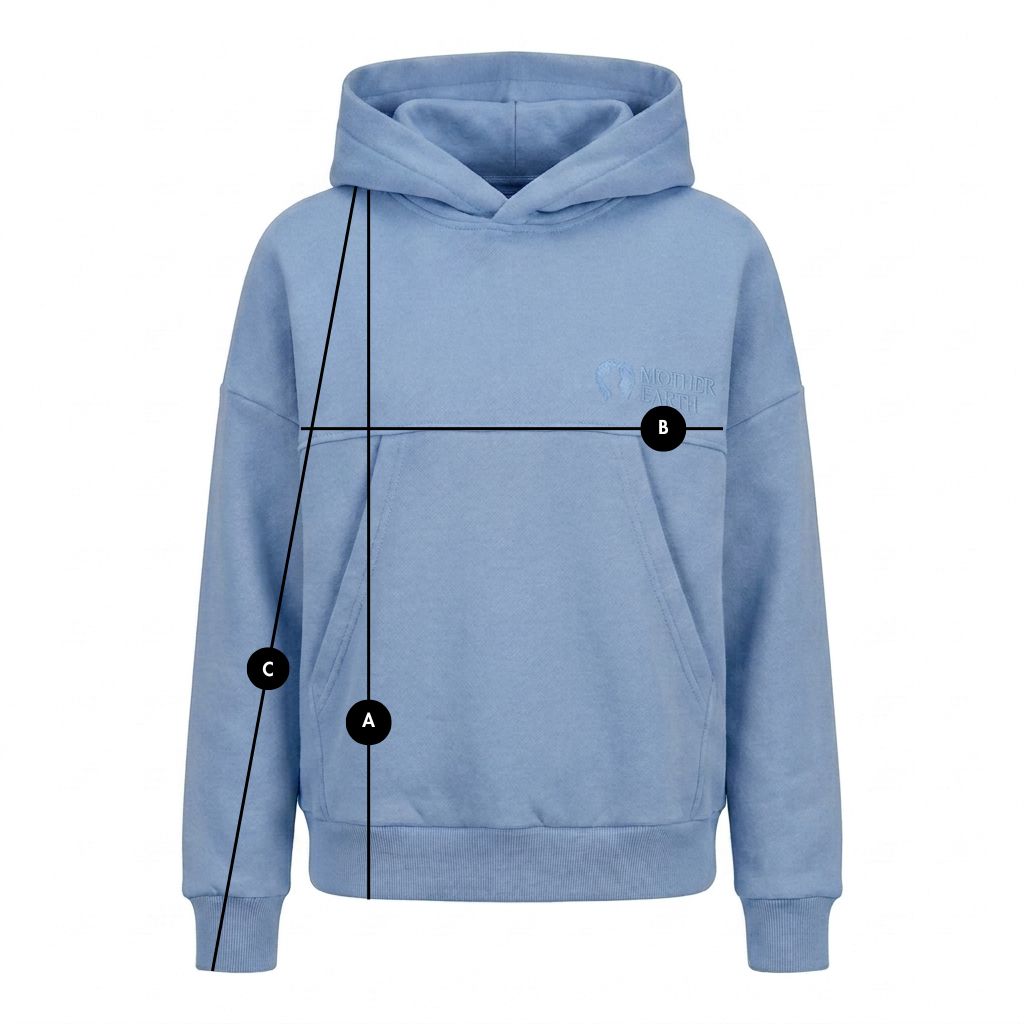 HOODIE BLUE - MURIA packshot