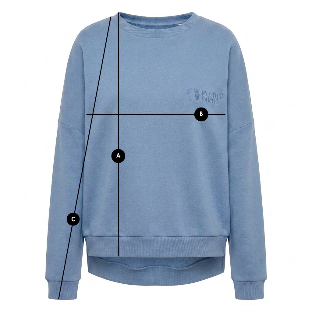 LIGHT BLUE REGULAR FIT HOODIE WITH A LONGER BACK - COOK packshot