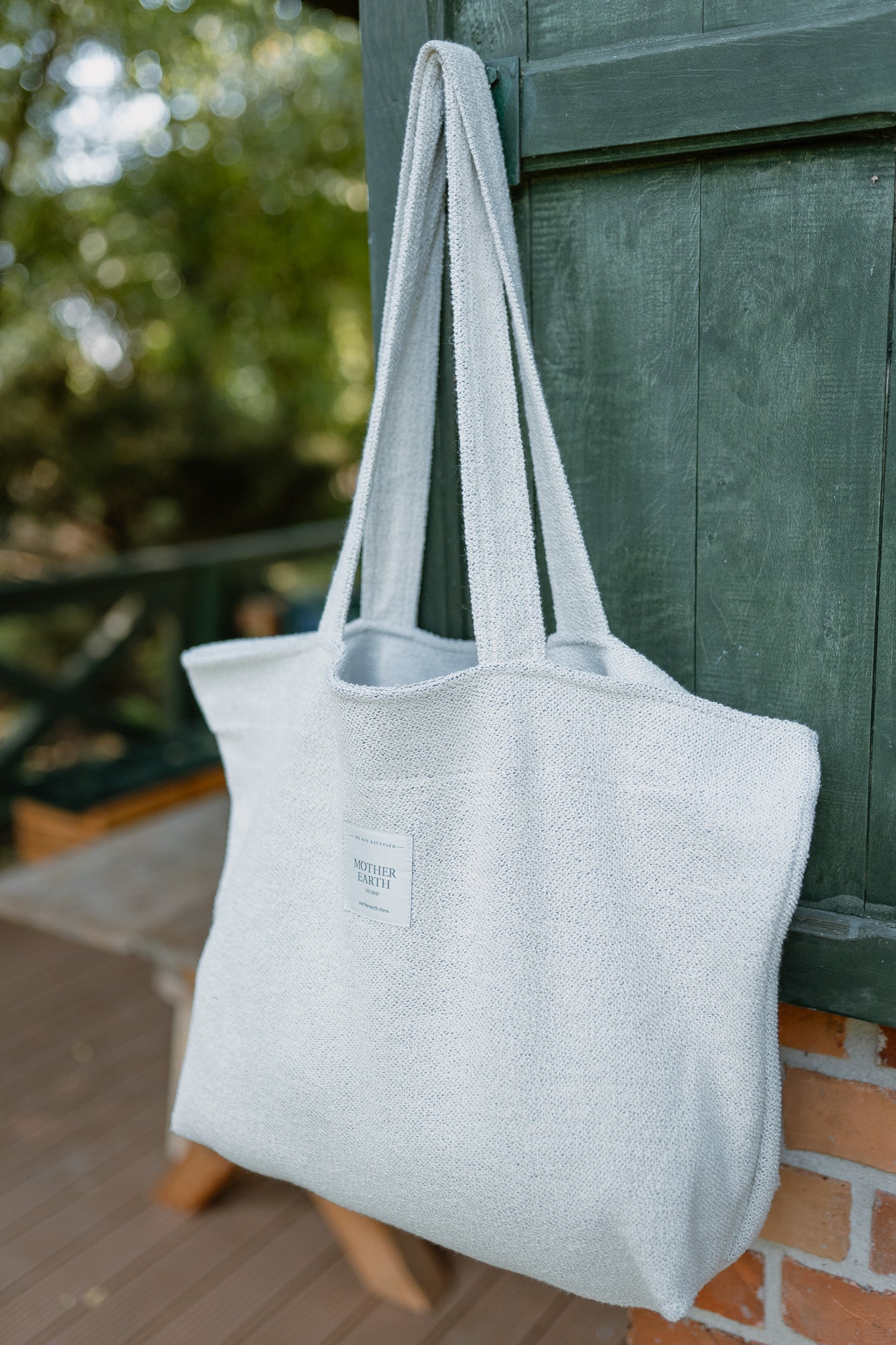 TORBA TYPU SHOPPER  BAG ECRU- FLUFFY BAG