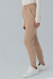 BROWN JOGGER TROUSERS - BEGERA