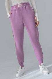 PURPLE JOGGER TROUSERS - BEGERA