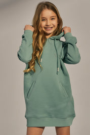 LONG TURQUOISE SWEATSHIRT - CORNWALIA