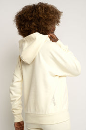ECRU HOODED SWEATSHIRT - MURIA