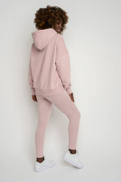 BLUZA Z KAPTUREM 2nd DROP JASNORÓŻOWA - MURIA