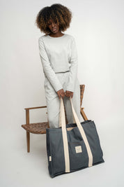 GRAPHITE SHOPPER BAG - LIDO