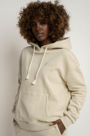DUST BEIGE HOODIE - MOHELI
