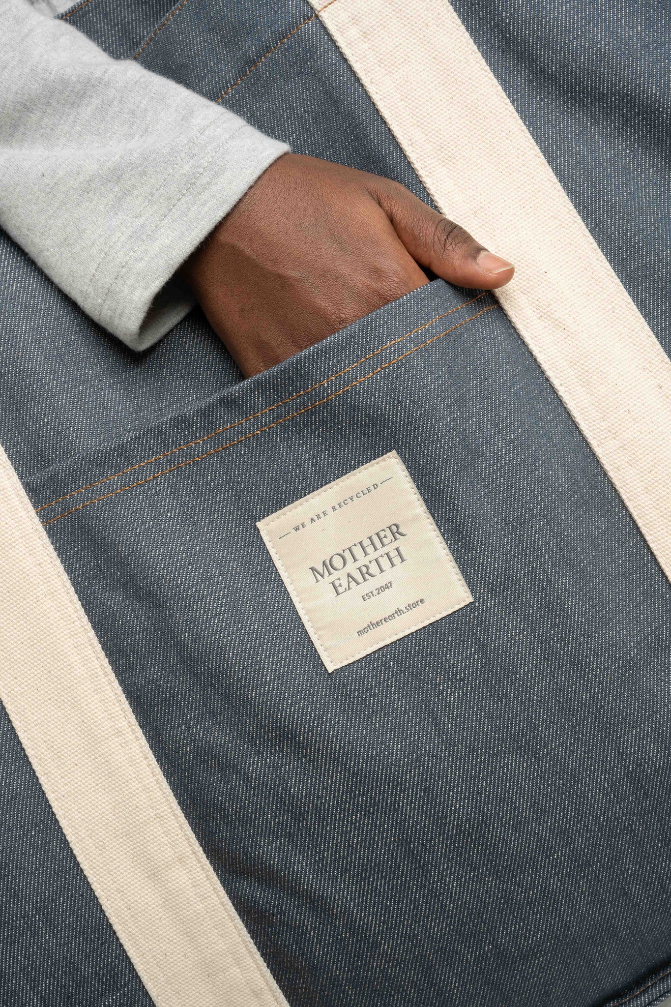 GRAPHITE SHOPPER BAG - LIDO