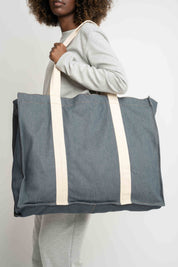 GRAPHITE SHOPPER BAG - LIDO