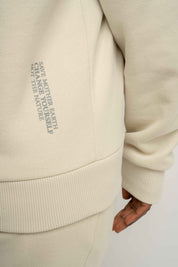 DUST BEIGE HOODIE - MOHELI