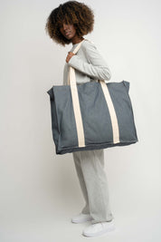 GRAPHITE SHOPPER BAG - LIDO