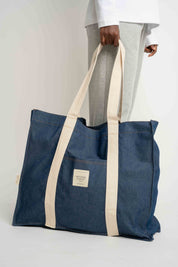BLUE SHOPPER BAG - LIDO