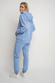 LIGHT BLUE BAGGY SWEATPANTS - KARPATOS