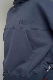 BLUZA Z KAPTUREM 2nd DROP GRANATOWA - MURIA