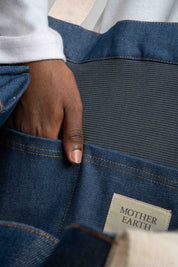 BLUE SHOPPER BAG - LIDO