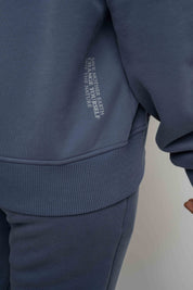 BLUZA Z KAPTUREM 2nd DROP GRANATOWA - MURIA