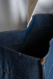 BLUE SHOPPER BAG - LIDO