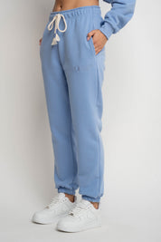 LIGHT BLUE BAGGY SWEATPANTS - KARPATOS
