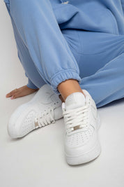 LIGHT BLUE BAGGY SWEATPANTS - KARPATOS