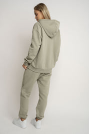 OLIVE BAGGY SWEATPANTS - KARPATOS
