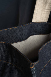 SHOPPER BAG DARK BLUE - LIDO