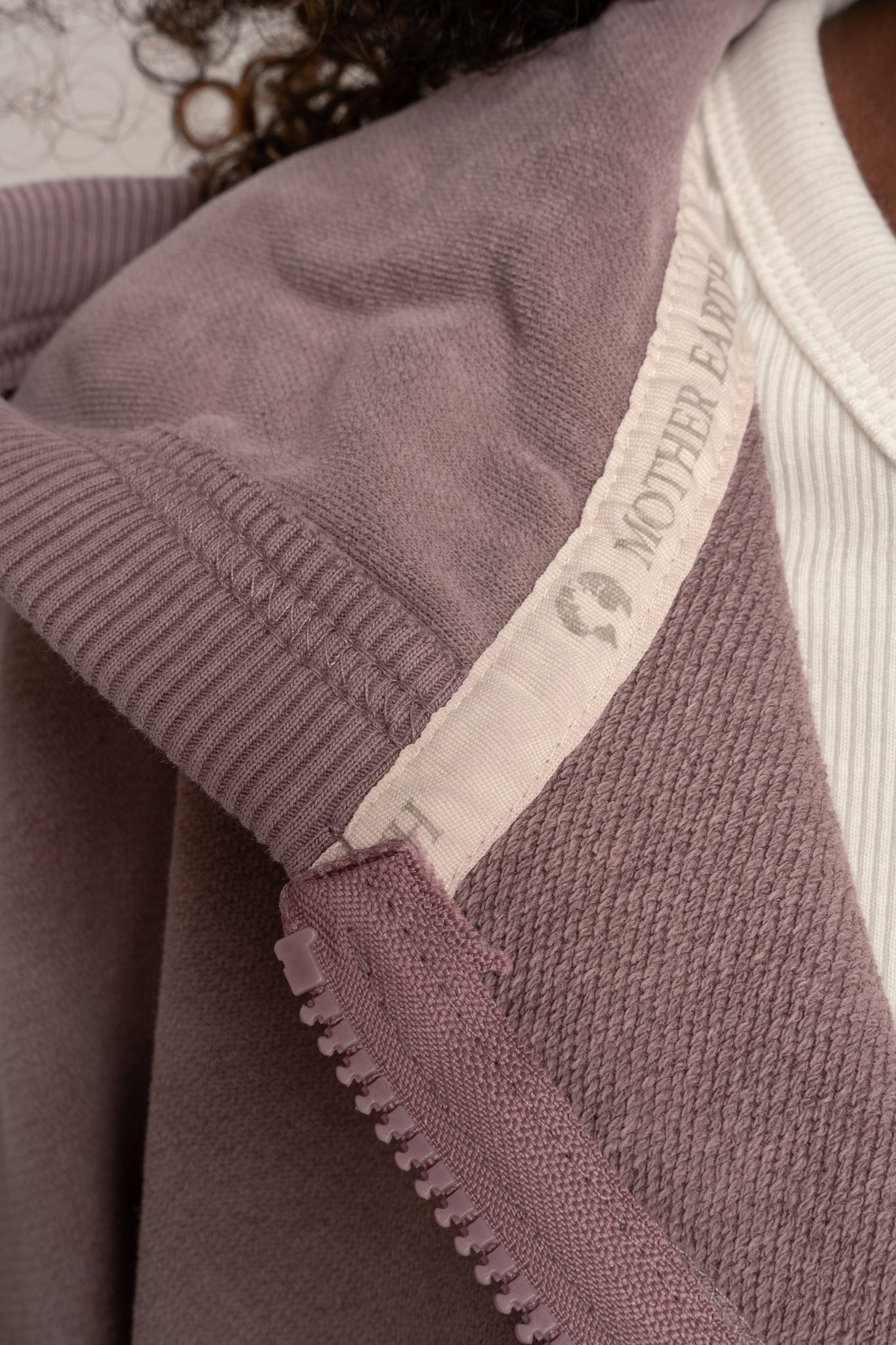 BLUZA Z EFEKTEM WASHED BORDOWA - TRONDHEIM