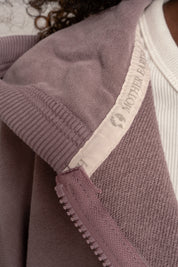 BLUZA Z EFEKTEM WASHED BORDOWA - TRONDHEIM