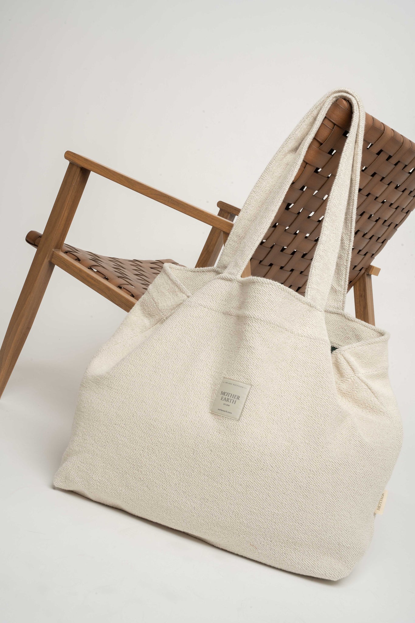 TORBA TYPU SHOPPER  BAG ECRU- ADALAR