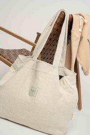 TORBA TYPU SHOPPER  BAG ECRU- ADALAR