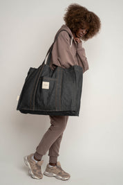 TORBA TYPU SHOPPER  BAG CZARNA- LIDO