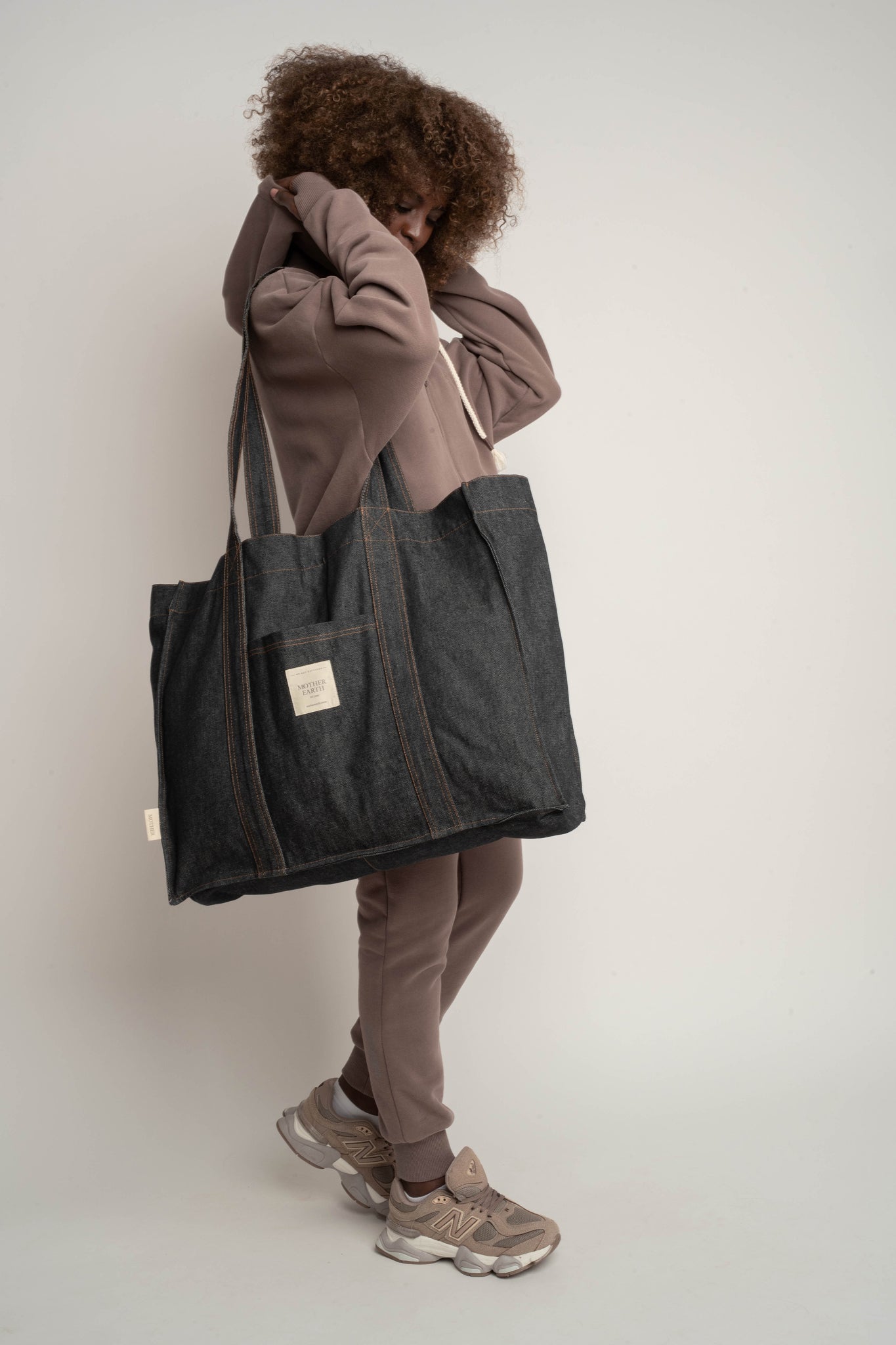 TORBA TYPU SHOPPER  BAG CZARNA- LIDO