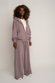 BLUZA Z EFEKTEM WASHED WRZOSOWA - NARVIK