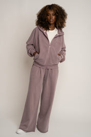 BLUZA Z EFEKTEM WASHED WRZOSOWA - NARVIK