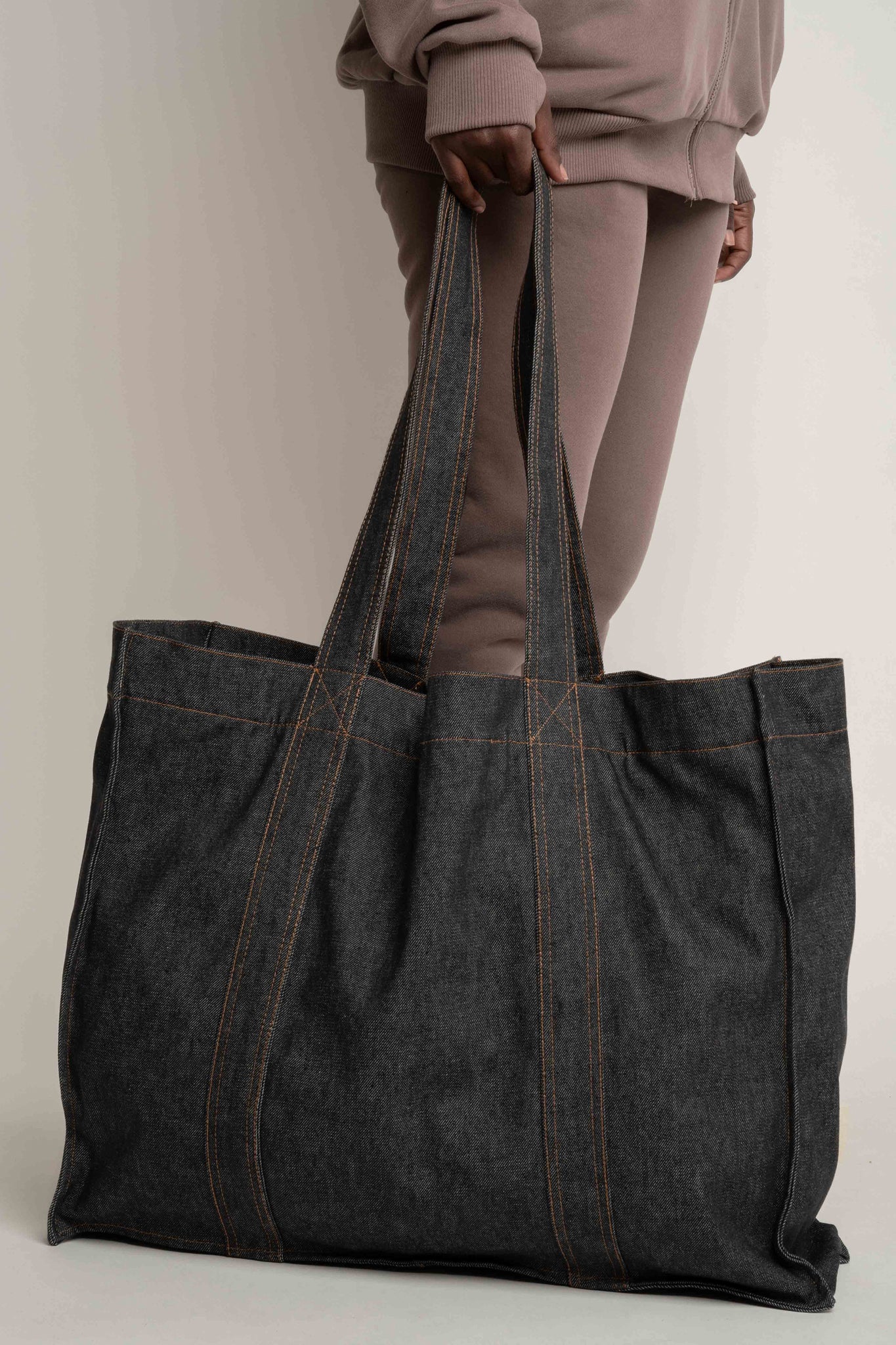 TORBA TYPU SHOPPER  BAG CZARNA- LIDO