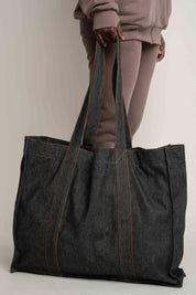 TORBA TYPU SHOPPER  BAG CZARNA- LIDO
