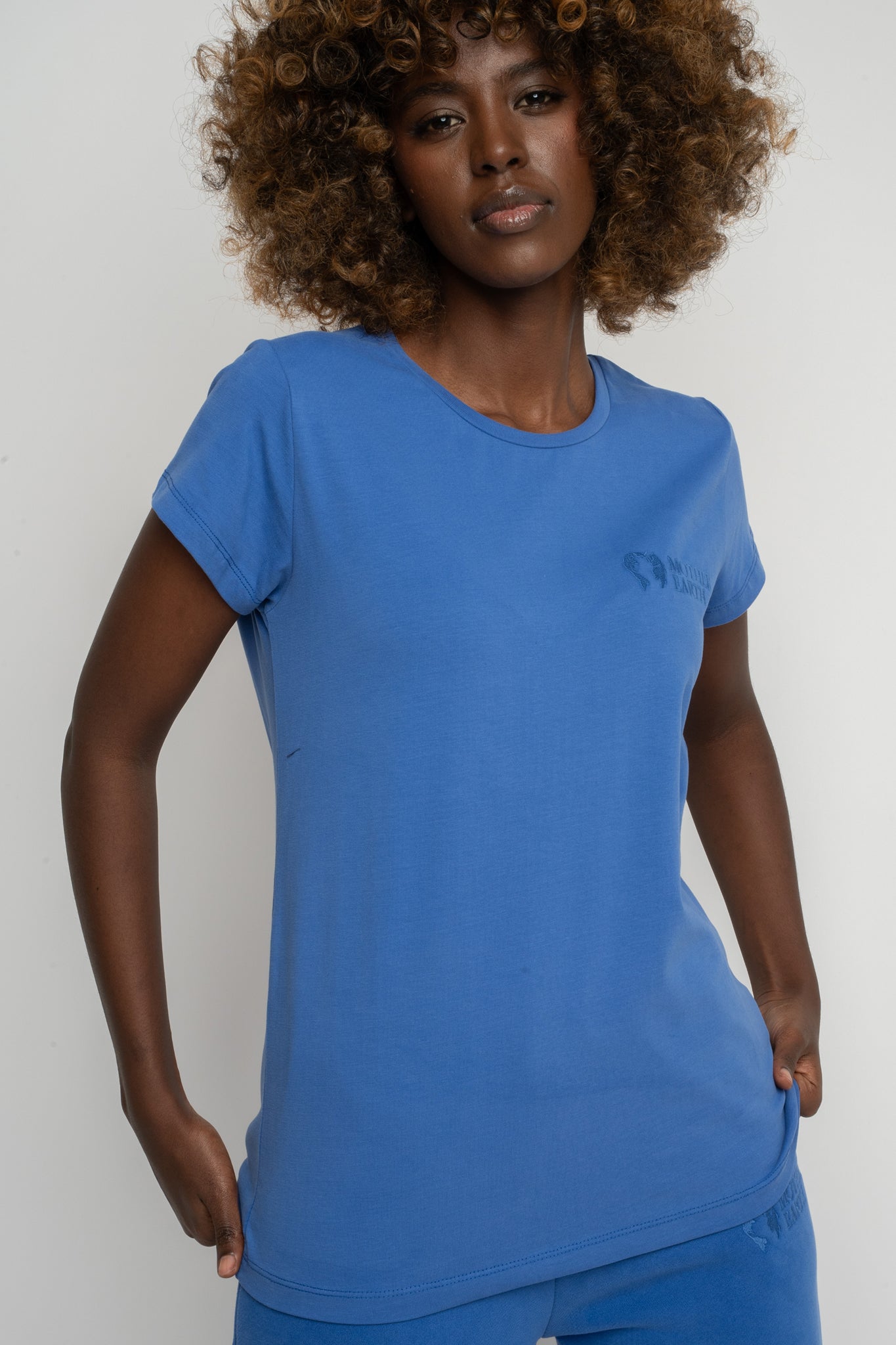 T-SHIRT DAMSKI CHABROWY - PETIT