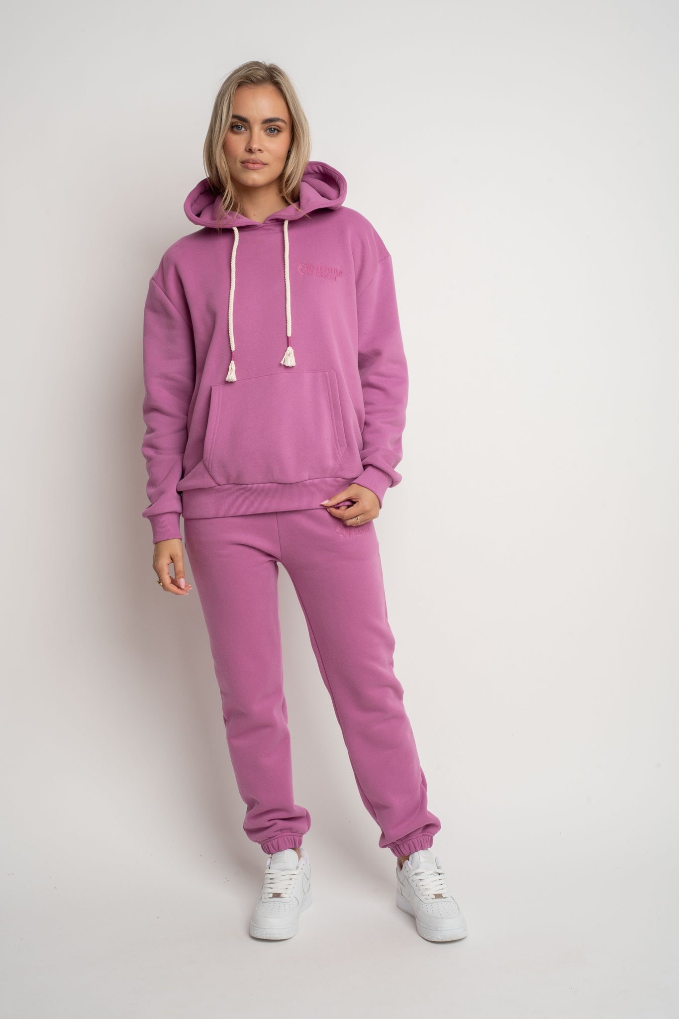SWEATPANTS REGULAR FIT HEATHER PINK - MILOS