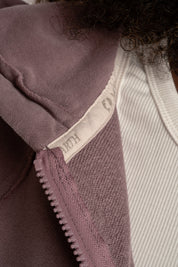 BLUZA Z EFEKTEM WASHED WRZOSOWA - NARVIK