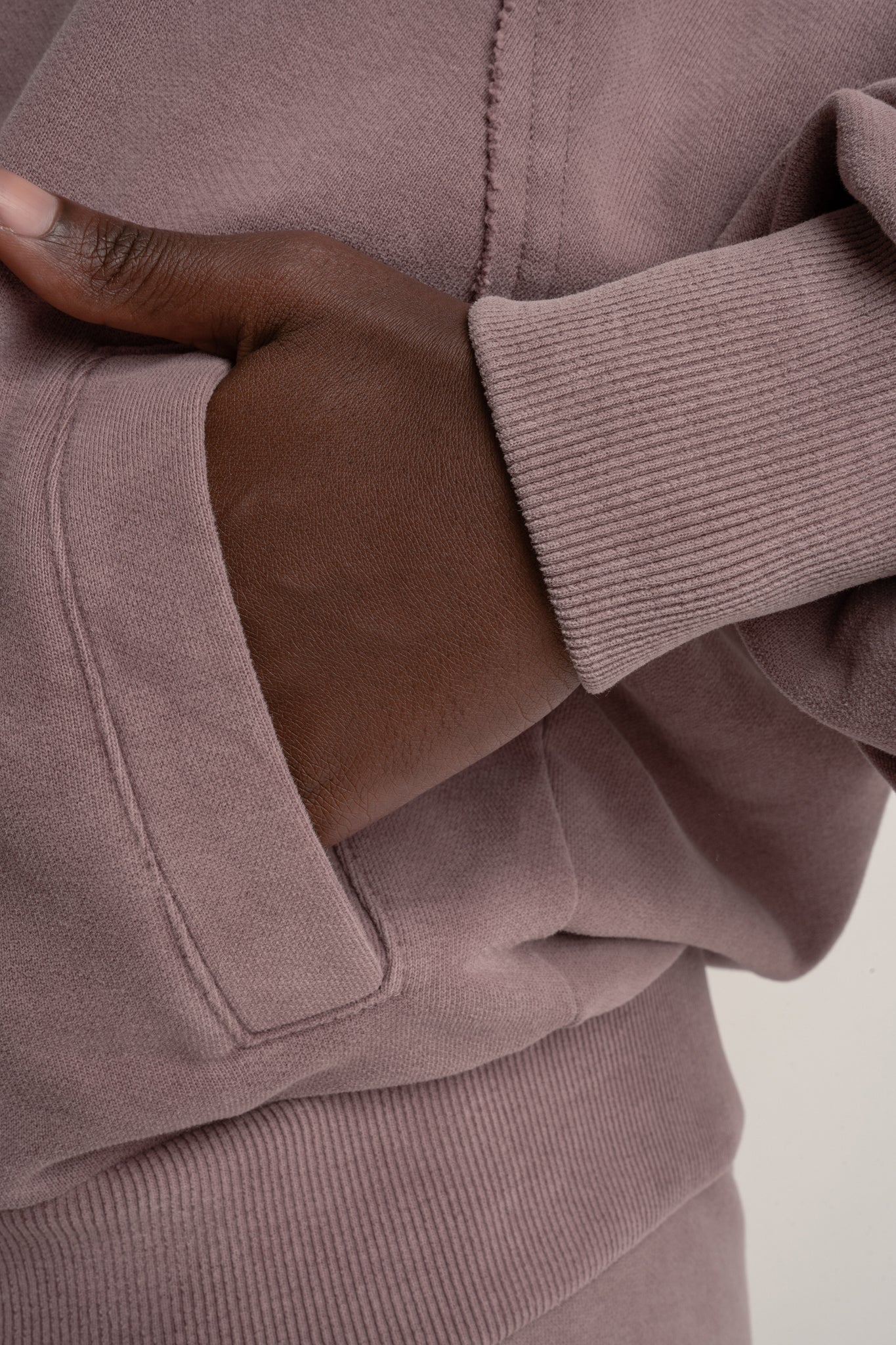 BLUZA Z EFEKTEM WASHED WRZOSOWA - NARVIK