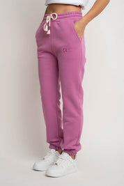 SWEATPANTS REGULAR FIT HEATHER PINK - MILOS