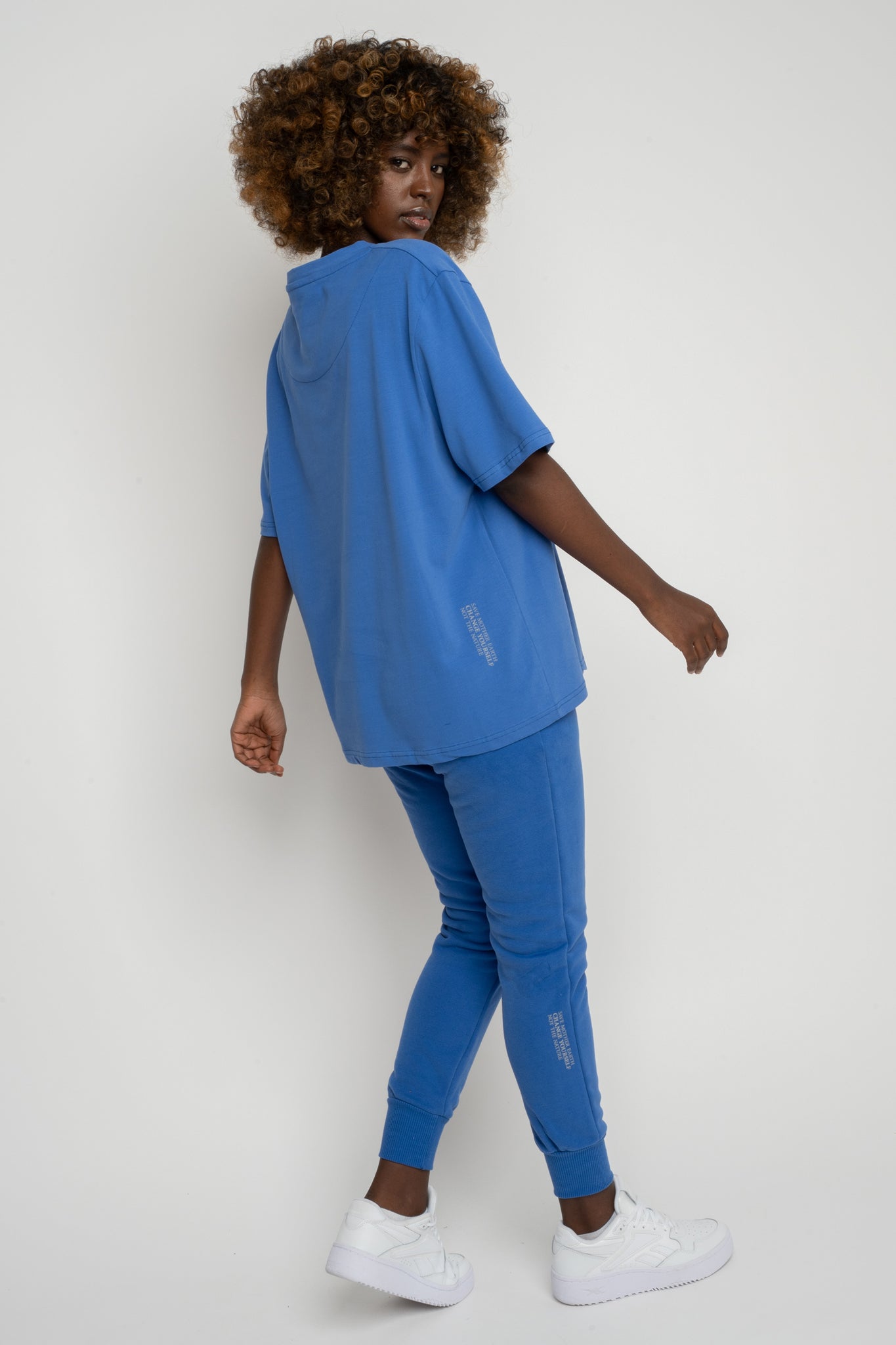 T-SHIRT DAMSKI CHABROWY - OYSTER