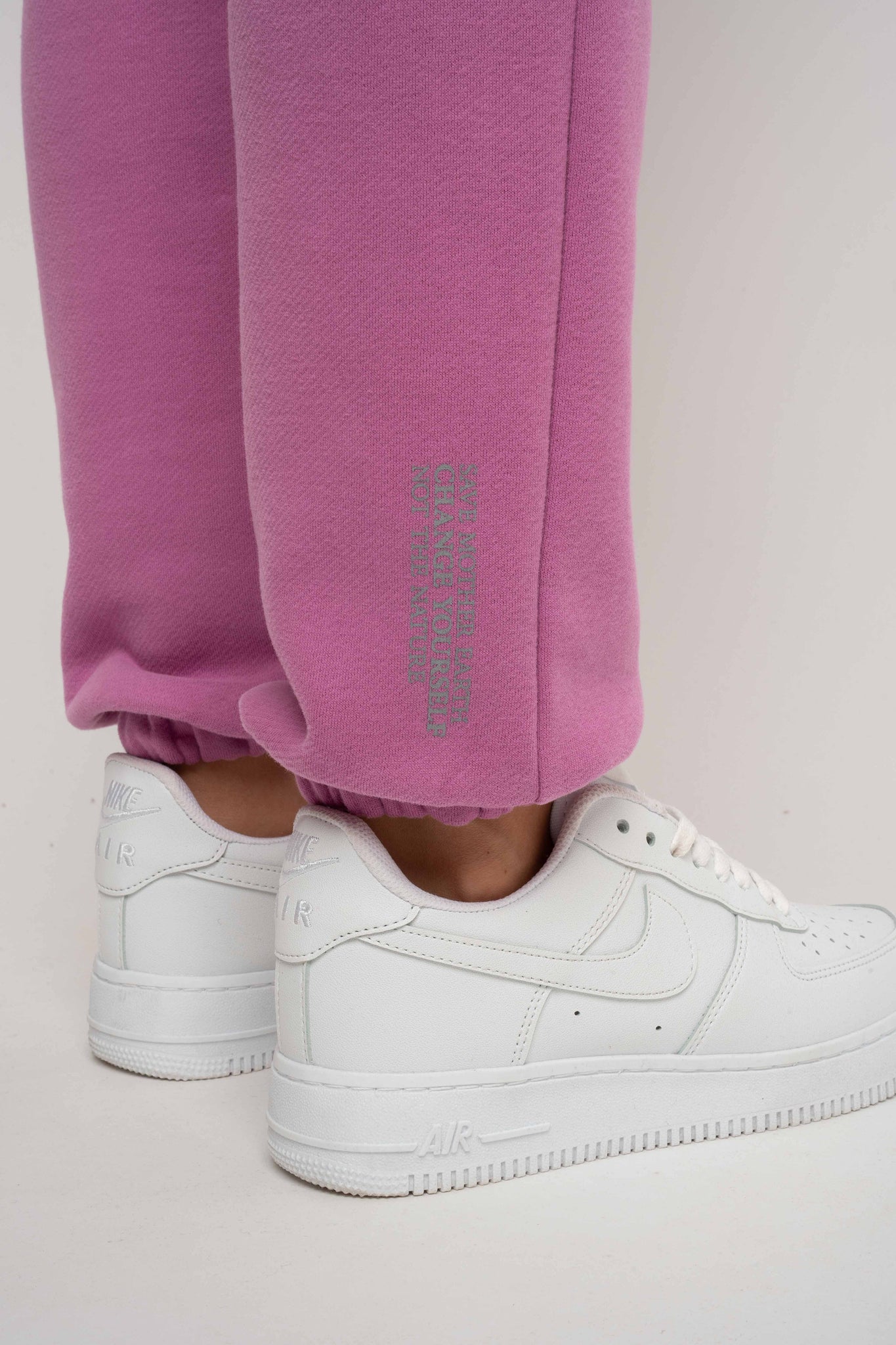 SWEATPANTS REGULAR FIT HEATHER PINK - MILOS