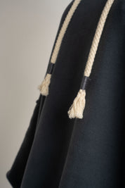 OVERSIZED HOODED SWEATSHIRT GRAPHITE - NESCA